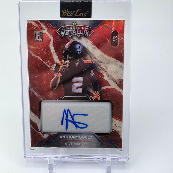 2023 Anthony Gould Autograph Anthony Gould ROOKIE CARD RC Colts 7 of 8 Oregon St - Picture 1 of 2